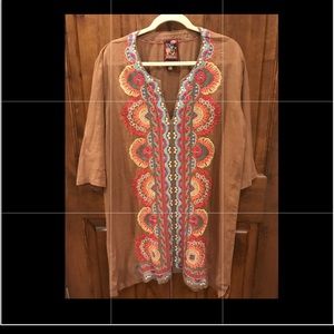 Johnny Was linen  dress